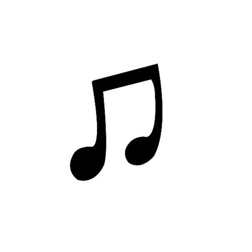 Design Stamp - Musical Eighth Notes - Cool Tools