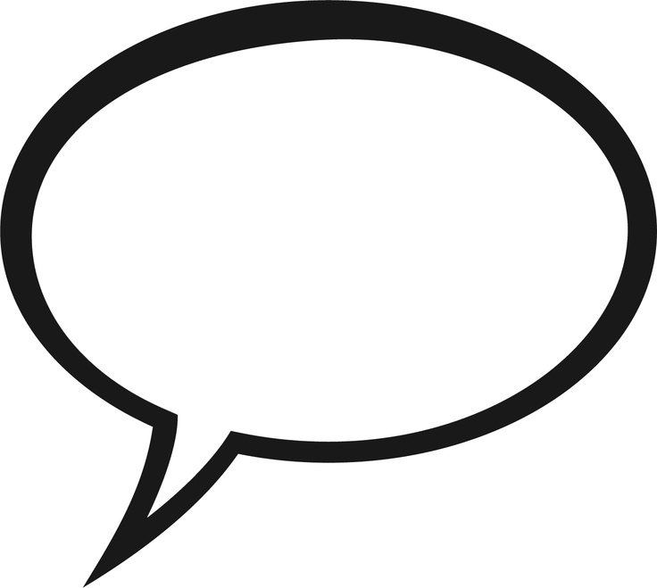 Printable Speech Bubbles