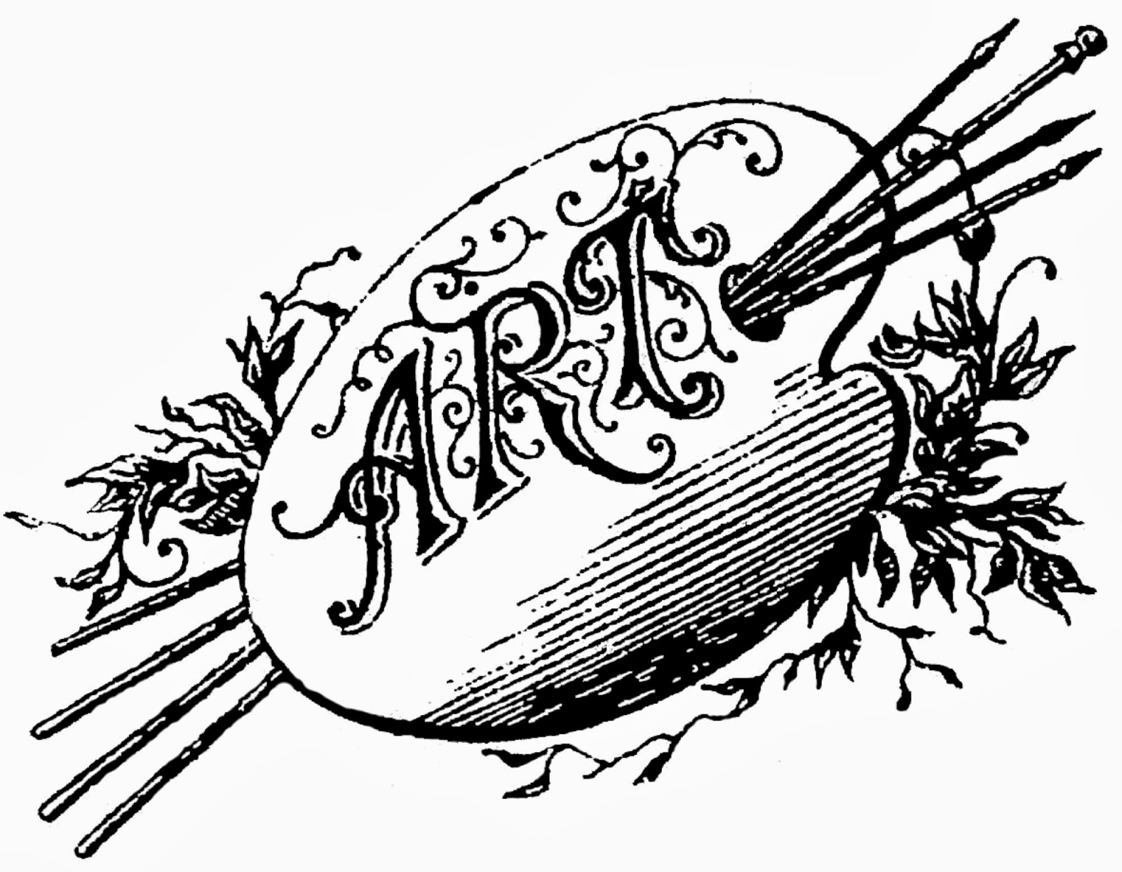 Artists palette clipart