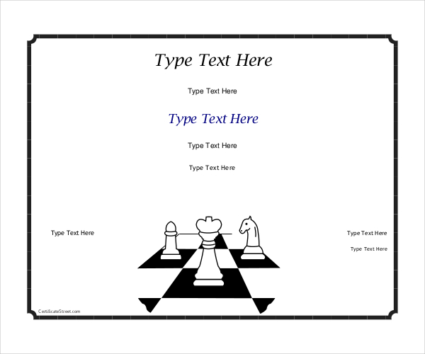 Chess Certificates - 7+ Word, PSD Format Download | Free &amp; Premium ...