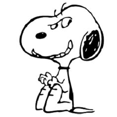 Snoopy, Stickers and Facebook