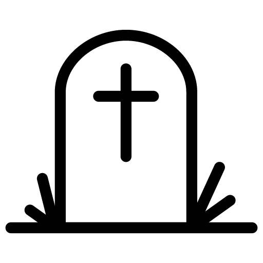 Grave Icon | Line Iconset | IconsMind