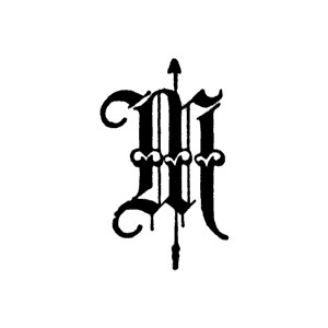 Clipart fancy m