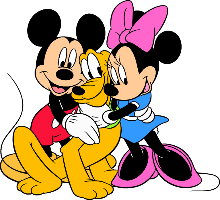 Mickey And Minnie Mouse