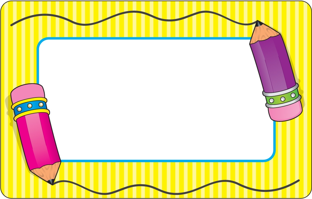 Back To School Border Clipart
