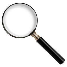 Old 3D Magnifying Glass Icon, PNG ClipArt Image | IconBug.com