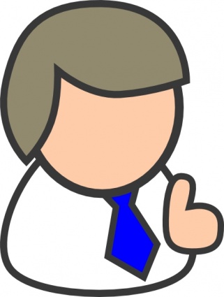 Download Yyycatch People Biz Male Blue clip art Vector Free