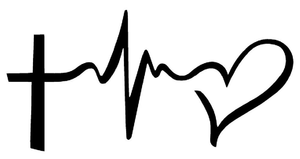FAITH HOPE LOVE Vinyl Decal Sticker Car Window Wall Bumper Symbol ...