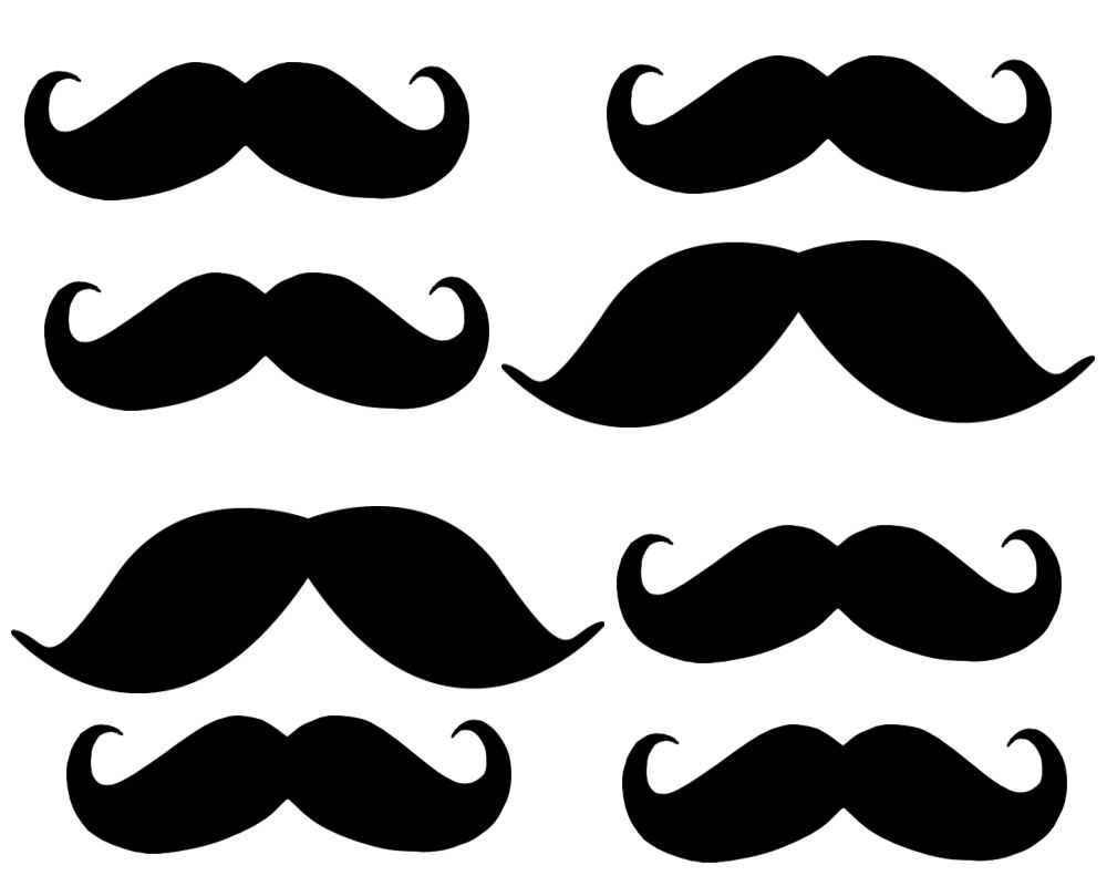 Best Photos of Printable Mustache Cut Out - Mustache Template ...
