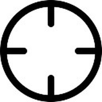 Circular shooting target Icons | Free Download