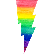 Image - Rainbow-Lightning-Bolt---no-outlines.png - Bronies Wiki