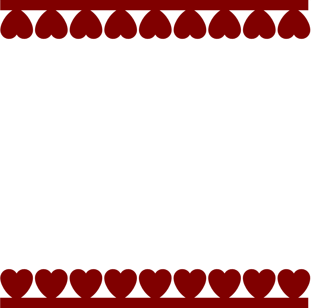 Love Heart Border - ClipArt Best