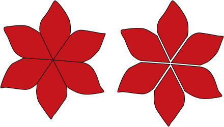 Pinecone Press: Pop Dot Poinsettia