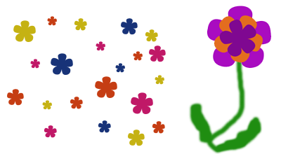 Free printable Hippie flower pattern from Wists, top web picks ...