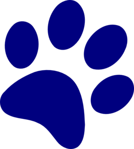 Paw Print Clip Art - vector clip art online, royalty ...