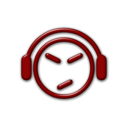 Simple Red Glossy Icons Symbols Shapes