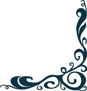 Silhouette Online Store - View Design #3386: corner flourish