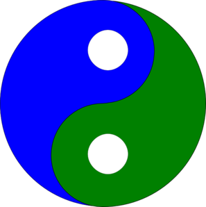Yin Yang 17 Clip Art - vector clip art online ...