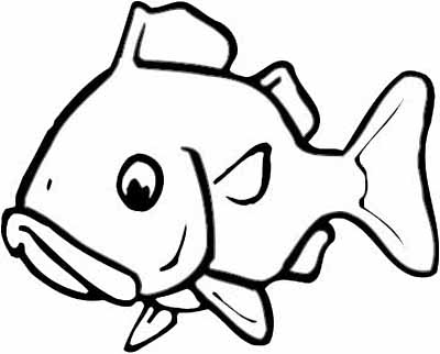 Fish Outline Free Printable - ClipArt Best