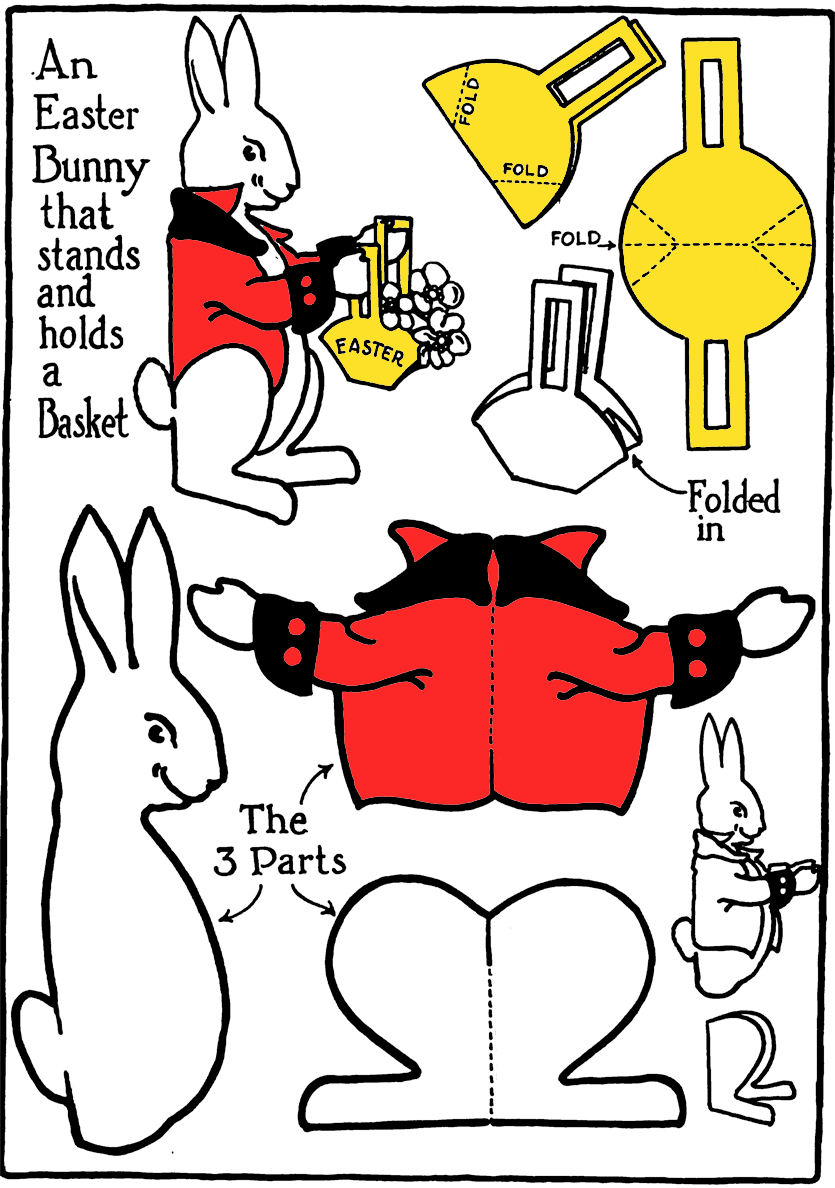 Easter Bunny Crafts for Kids : Ideas to make Bunnies with Easy ...