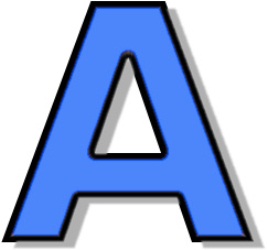 Letter A Coloring Pages and Pictures and Learn the Alphabet