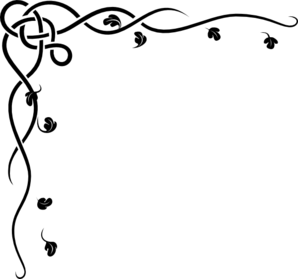 Vines Black Celtic Clip Art - vector clip art online ...