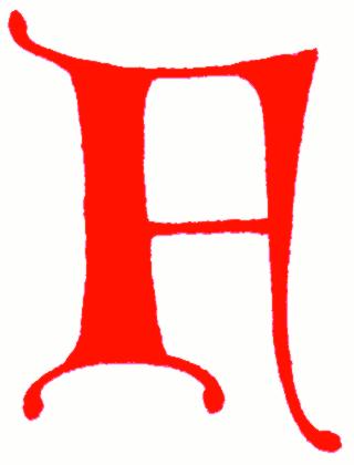 Clip-art: calligraphic decorative initial capital letter F from ...