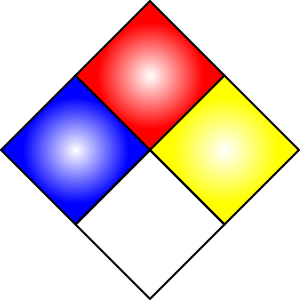 Nfpa 704 Fire Diamond clip art - vector clip art online, royalty ...