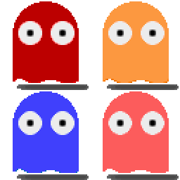 Pacman Ghost Gif - ClipArt Best