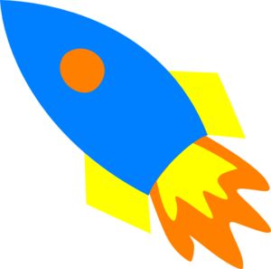 Rocket ship clip art