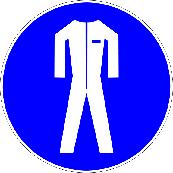 Lab Safety Symbols Clipart