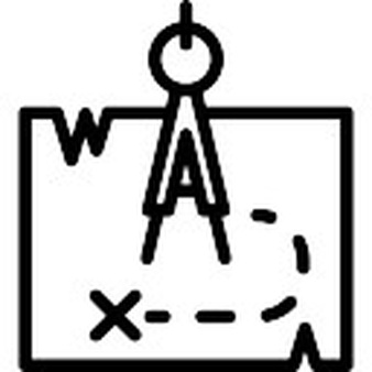 Pirate Treasure Map Icons | Free Download