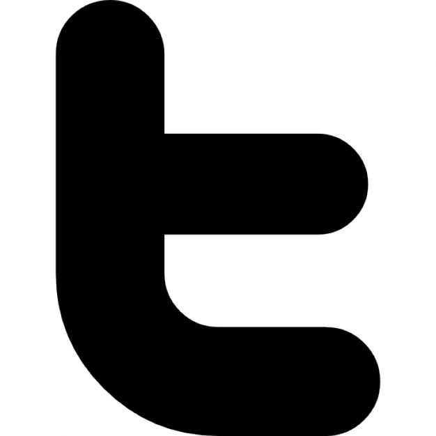 Twitter letter logo Icons | Free Download
