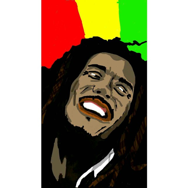 Bob marley, Drawings and Snapchat