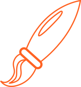 Paint Brush Black And White - ClipArt Best