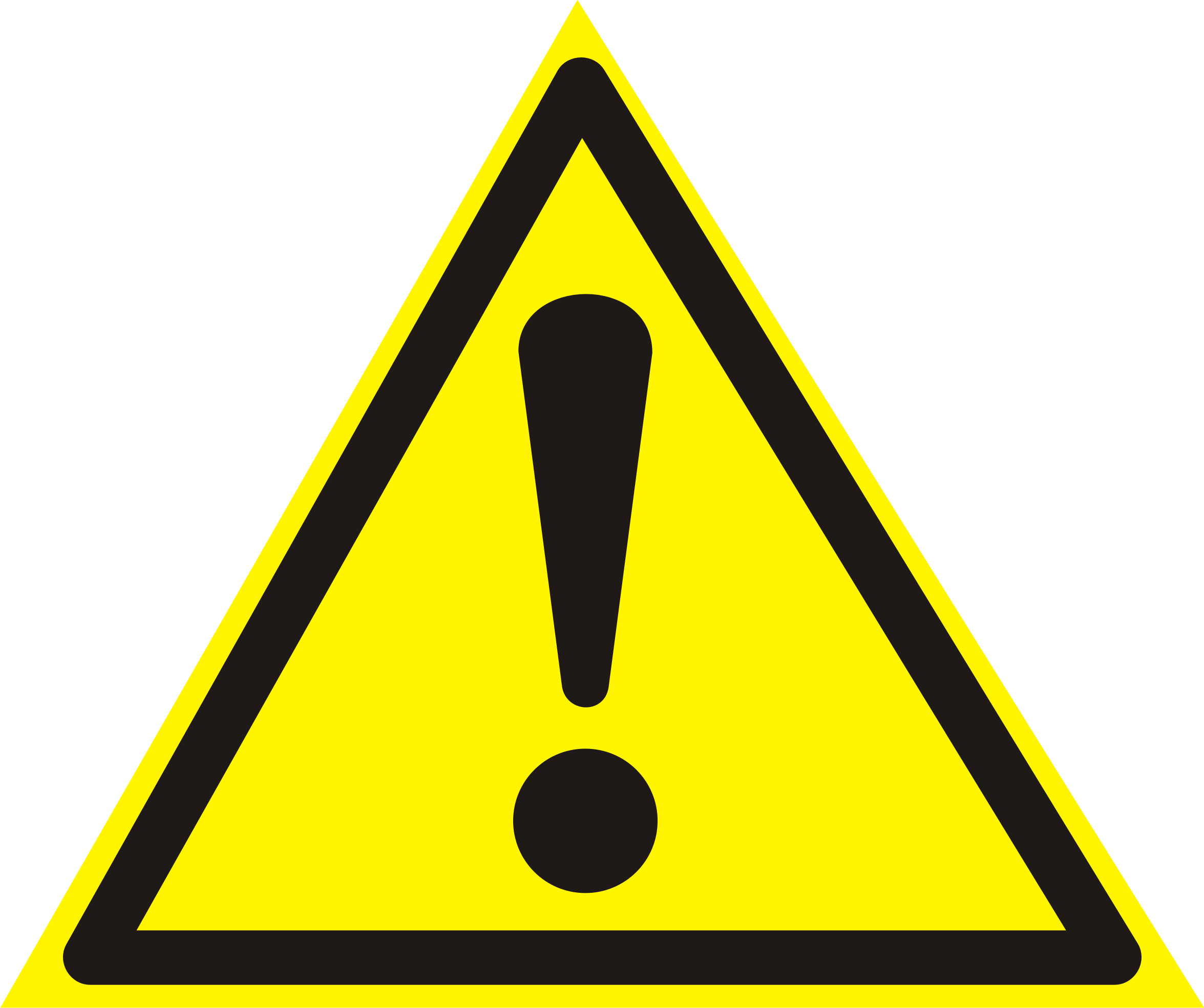 Caution Triangle Symbol - ClipArt Best