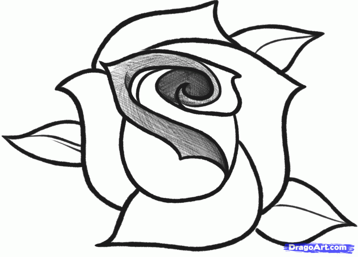 Rose Cartoon Drawing | Free Download Clip Art | Free Clip Art | on ...