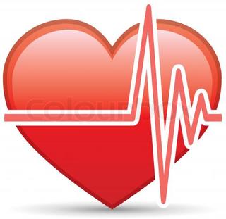 Heart beat clipart