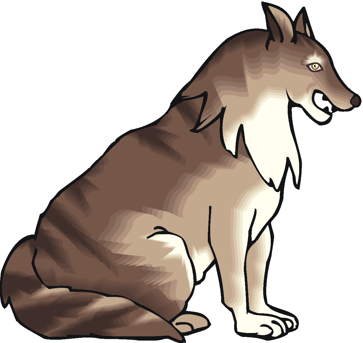 Wolf clipart images