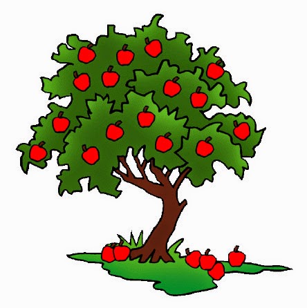 KUMPULAN GAMBAR POHON KARTUN LUCU | Gambar Pohon Buah Tree ...