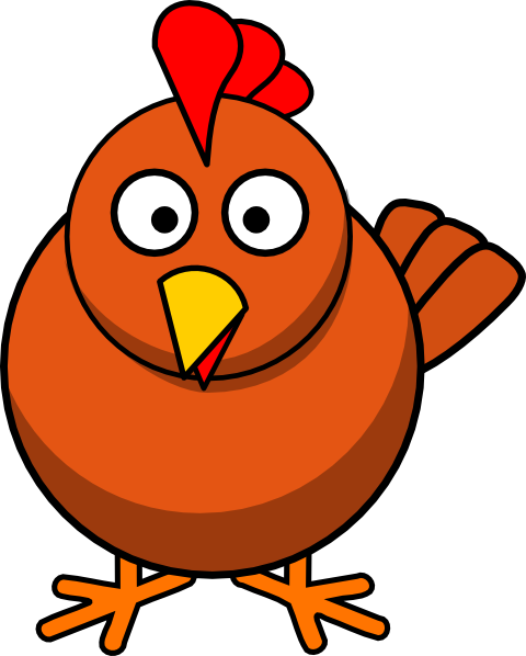 Funny Cartoon Chicken - ClipArt Best