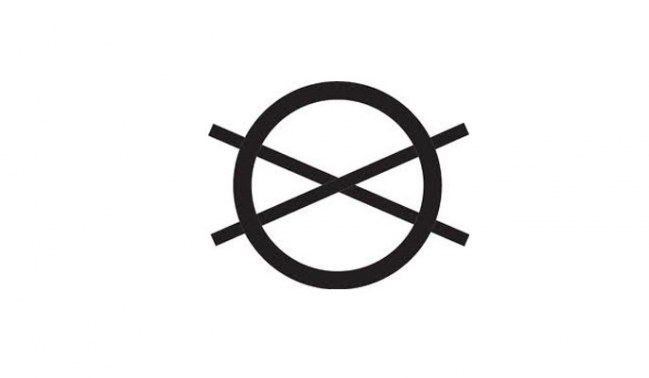 Laundry symbols on clothes labels