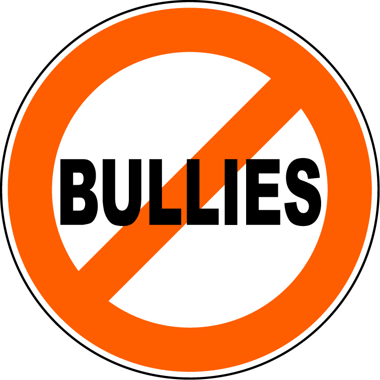 No bullying word clipart