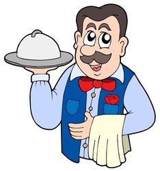 Clipart waiter | ClipartMonk - Free Clip Art Images