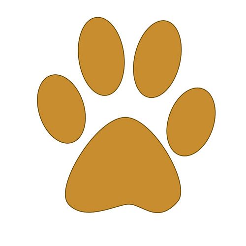 Paw Logo With Du - ClipArt Best