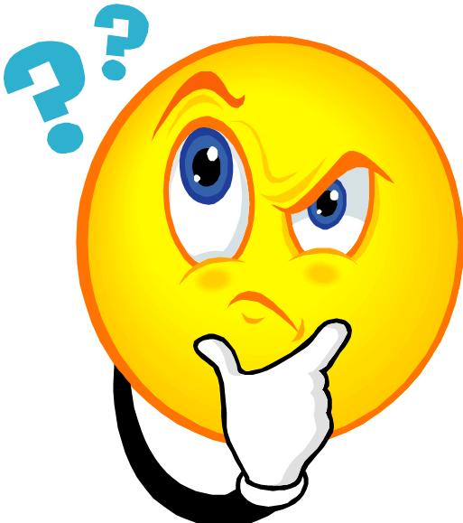 Cartoon question mark clipart