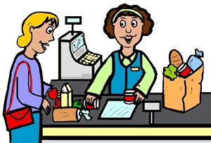 Grocery store clipart