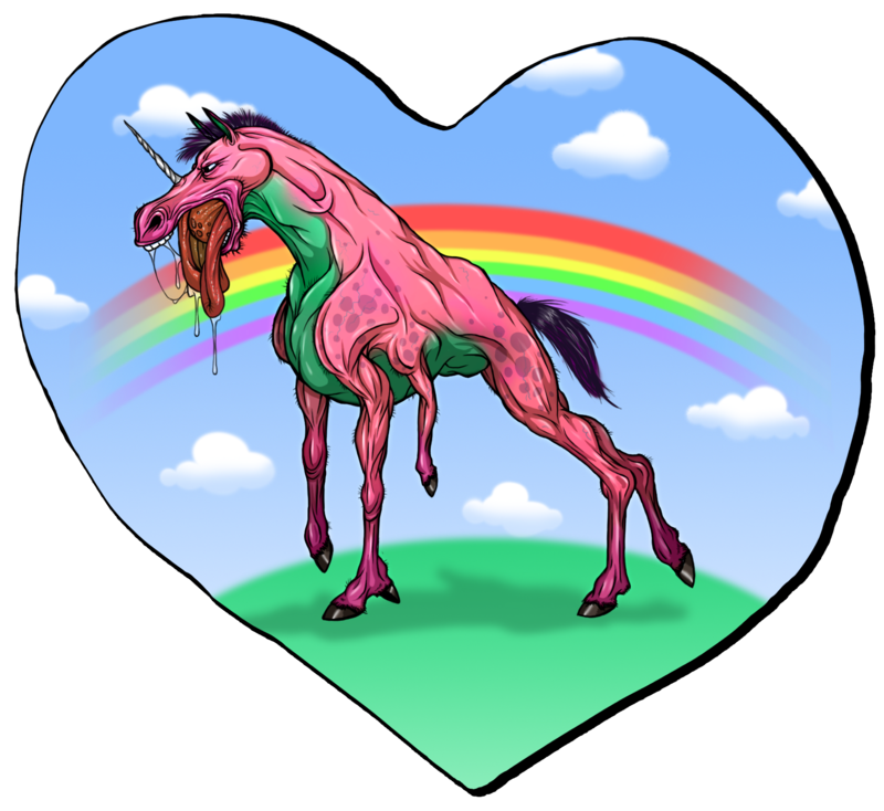 cute pink unicorn by LadyDeuce on DeviantArt