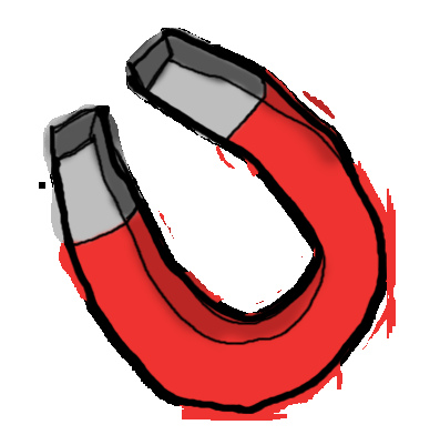 Old Fashioned U Magnet | A magnet drawing that was used for … | Flickr