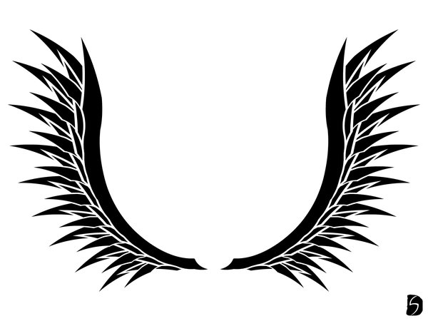 DeviantArt: More Like Tribal Dragon Wings by tribal-tattoos